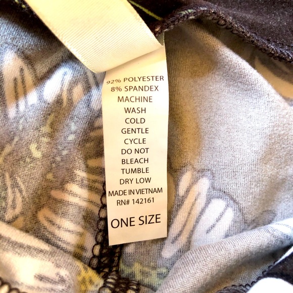 LuLaRoe Daisy Leggings OS - Picture 7 of 7